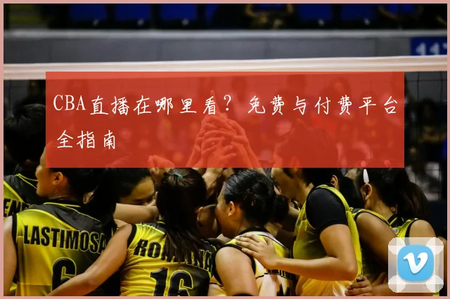 CBA直播在哪里看?免费与付费平台全指南